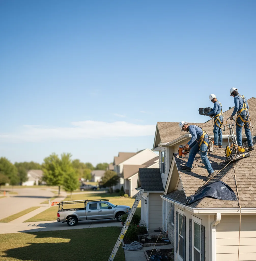 Roof Repair in Isom